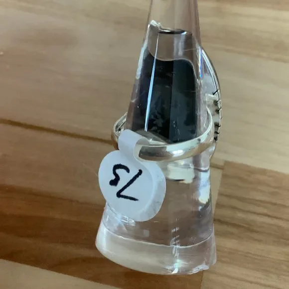 Labradorite Solid 925 Sterling Silver Ring - Picture 5 of 5